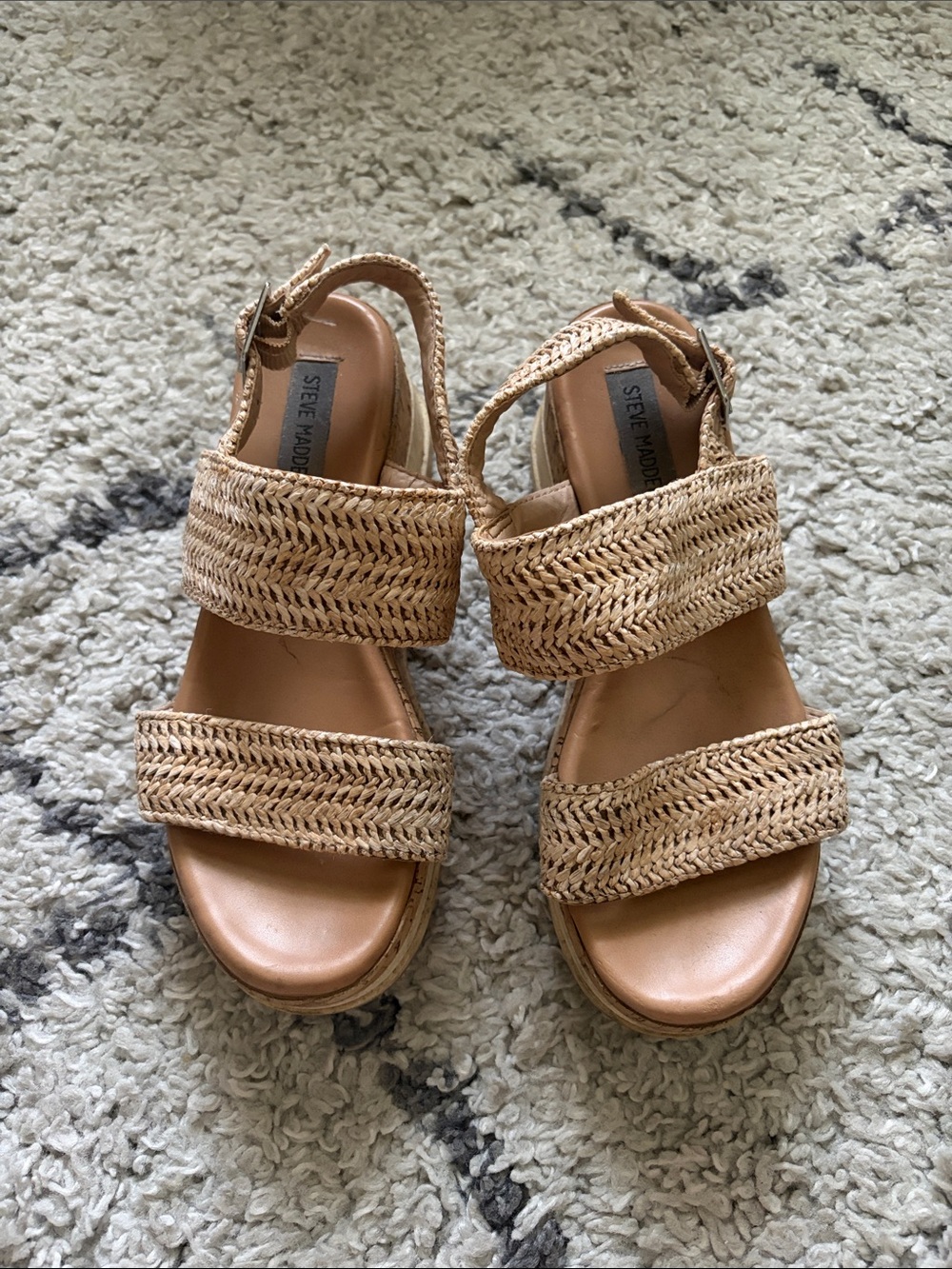 Steve Madden Platform Sandals - Size 7
